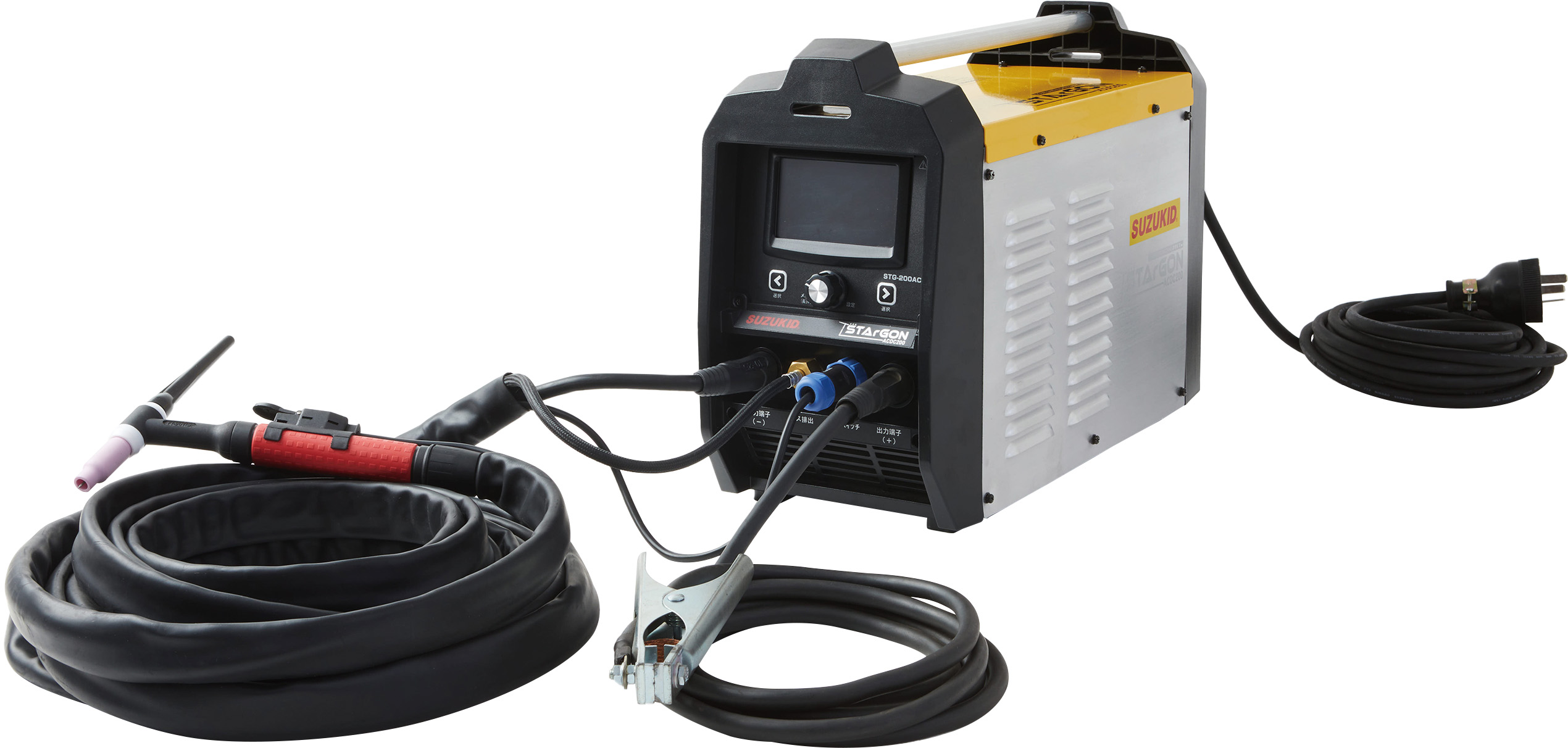 １００Ｖ２００Ｖ兼用フルデジタルＴＩＧ溶接機「スタルゴンＡＣＤＣ」